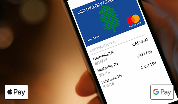 Old Hickory Credit Union Online Banking Application