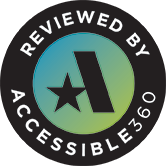 Reviewed by Accessible360 Logo